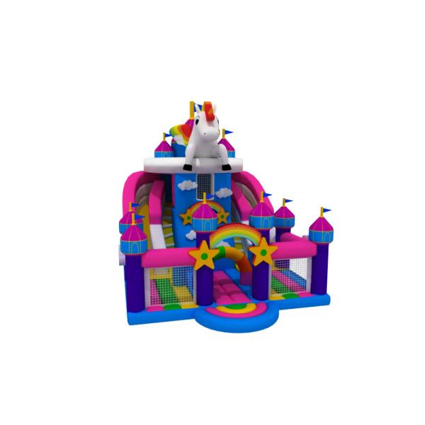 Коммерчески на открытом воздухе раздувное скольжение хвастуна комбинированное для детей