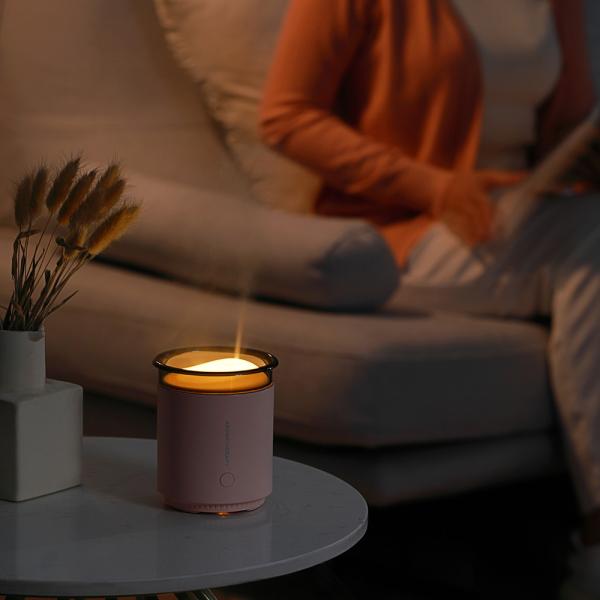 LED Essential Oil Aromatherapy Diffuser Portable 200ml Cool Mist Spray
