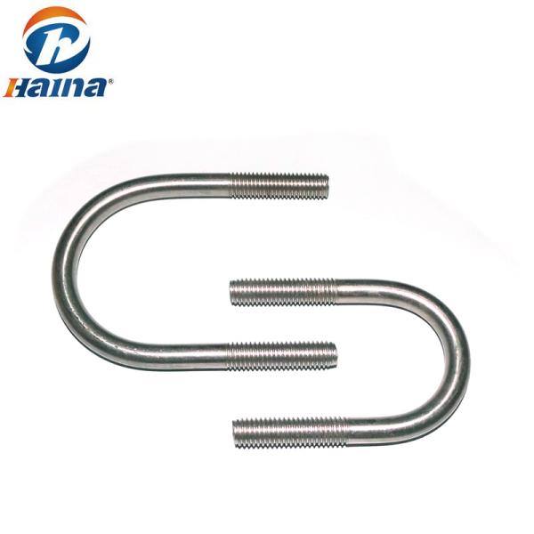 316 304 stainless steel round/square u type bolts and nuts marine