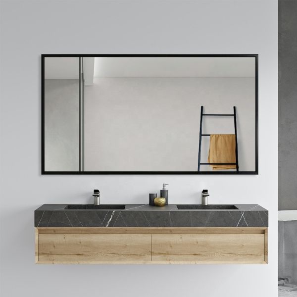 Custom Large Metal Frame Bathroom Mirror 60*80cm 70*90cm 75*100cm 80*130cm