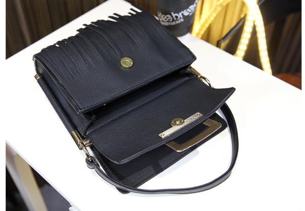 Korean Harajuku retro simplicity Messenger fringed bags small shoulder bag woman female