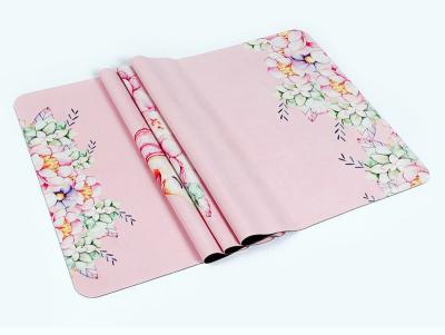 Lightweight Yoga Mat/Towel/Travel Yoga Mat, Luxury Sweat-Grip for Yoga, Pilates, Fitness& Exercise Portable