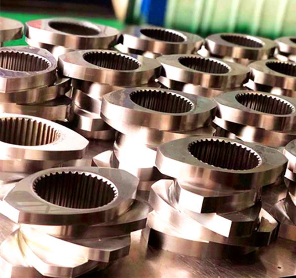 As peças de Twin Screw Extruder do MARCENEIRO parafusam o fabricante For Plastic Machine dos tambores