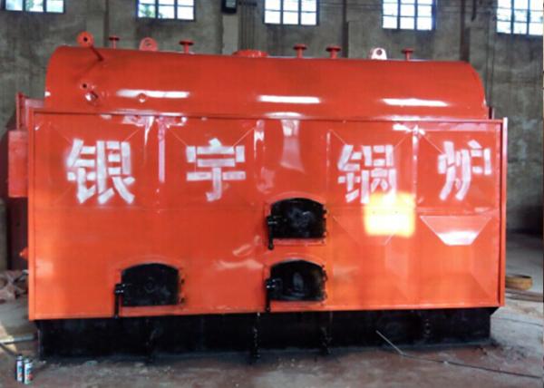 Industrial Durable  Horizontal Steam Boiler , Wood Fired Boiler  Install Quickly