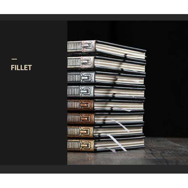 А5 Размер рельефный кожаный записник для письма Скрытый подарочный журнал 3d Античный дракон