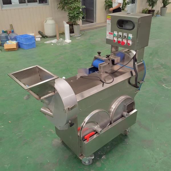 Vegetable Slicer Dicer Commercial Vegetable Cutting Machine 110/220 V Wooden Case Motor 98