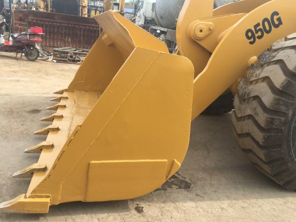 CAT 950G 966G Used Wheel Loader with 4.4L Turbocharged Diesel Engine
