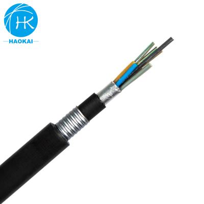 GYTA53 Armadura cabo óptico exterior de protecção dupla Boa resistência à compressão