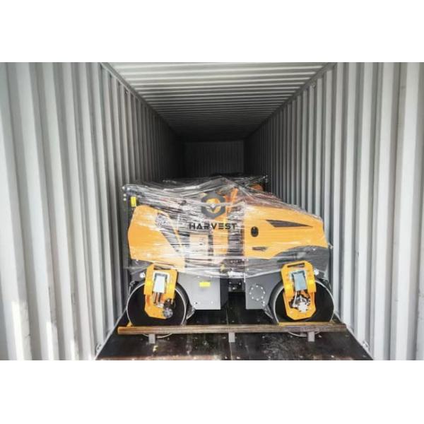 800mm Road Construction Roller 1.5 tons ST1500 Double Drum Sale in Somalia