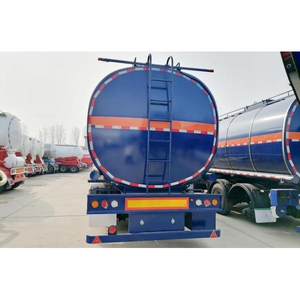 TITAN 40000/45000/50000 Liter Palm Petrol Diesel Crude Oil Fuel Tanker Trailer Tri Axle for Sale