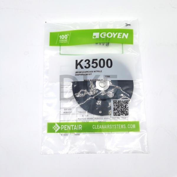 K3500 (M1581) Pulse Valve Diaphragm CA35/40 RCA35/40 Series DD, T 0.4 - 0.8 MPa