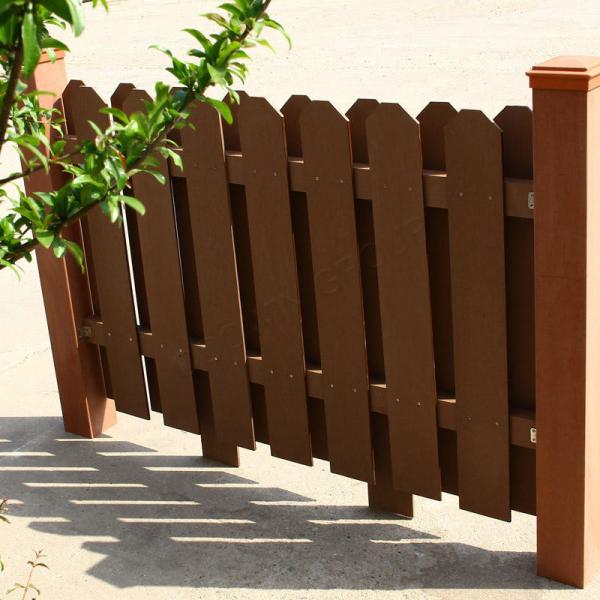 Pinte o cerco exterior livre de Panels Wood Garden da cerca da tira WPC do Pvc