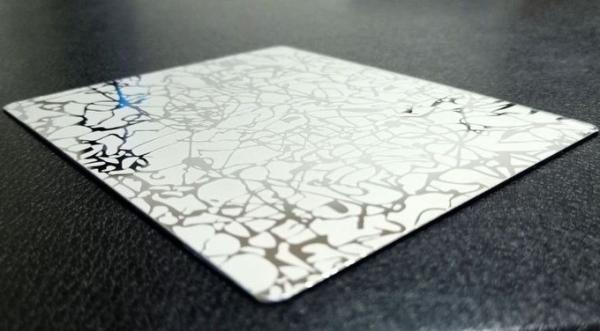 Special Pattern Card Pressing Steel Plate 1.0mm Smart Card Production Materials YSP-S