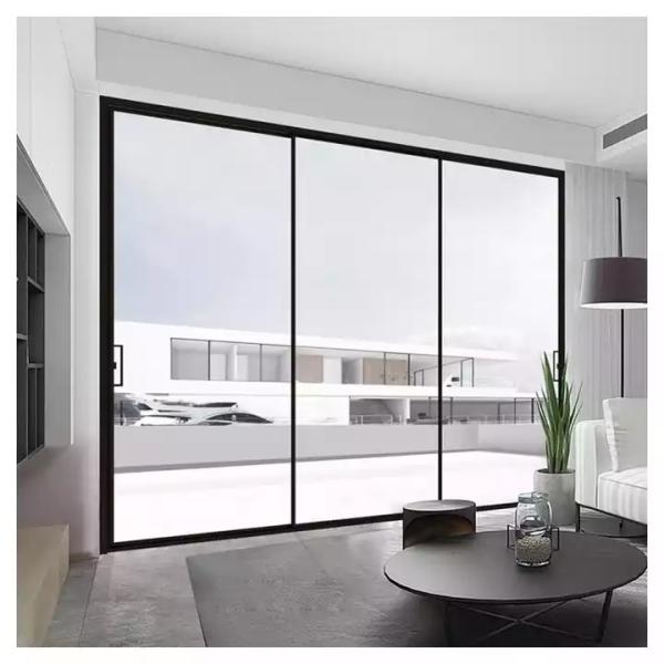 Aluminum Sliding Door Practical Design New Promotion Glass Interior Doors