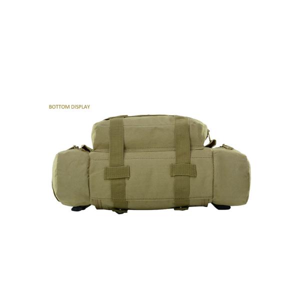 Outdoor Camping Backpack Belt Bags 0.45 Kgs Zipper Hasp Closure Portable Molle Bag for Hiking
