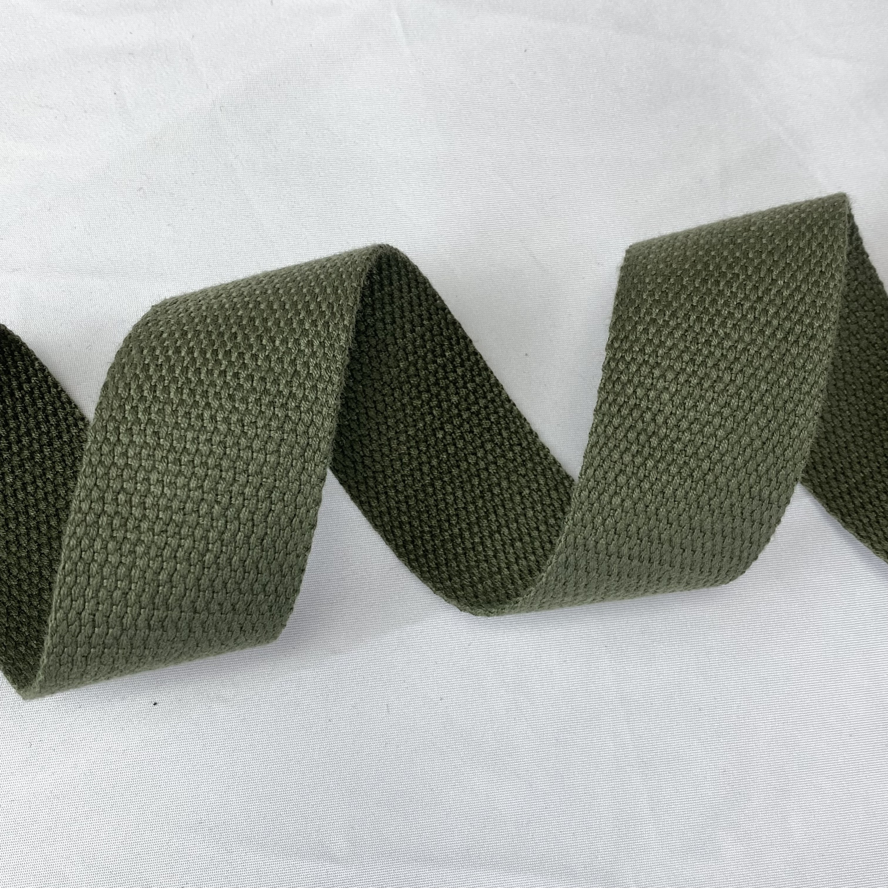 Soft bead Polyester-cotton webbing in a variety of colors Dupont Tote bag strap Textiles