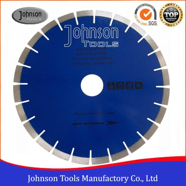 350mm Diamond Cutting Disc , Diamond Saw Blade For Cutting Granite 