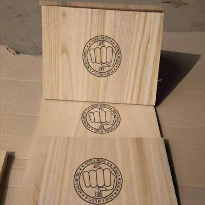 Custom Logo Taekwondo Wood Board For Breaking Board In Sport Equipment