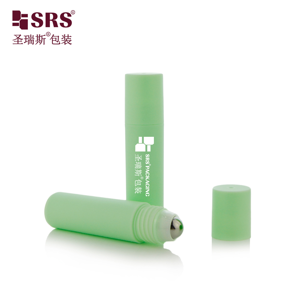Wholesale 18ml Pcr Plastic Roller Bottle Dome And Flat Cap Option For Aromatherapy