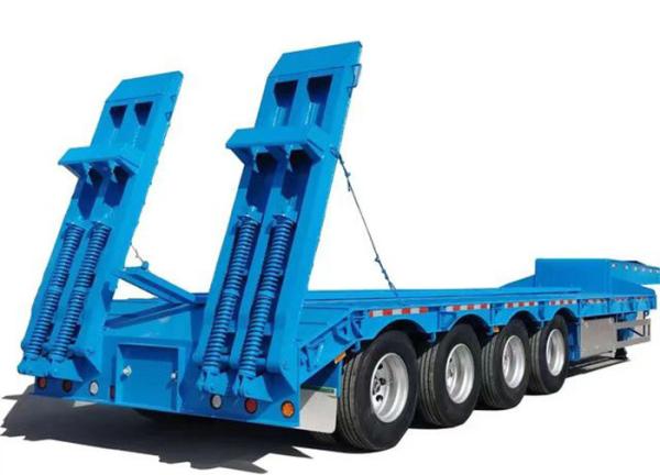 Jost Kingpin Large-Scale Transport Truck Semi-Trailer for Heavy Mechanical Suspension