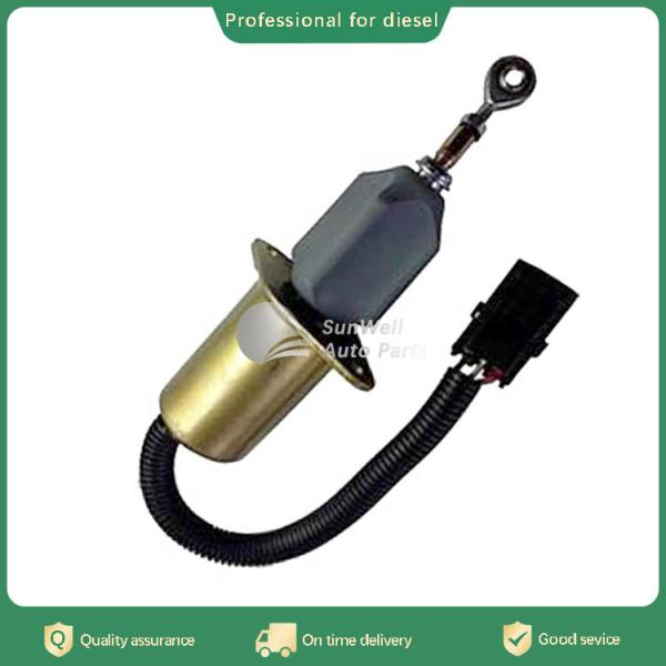 China supply 6CT Engine sapre parts 24V Fuel Pump Shutoff Solenoid valve 3977620