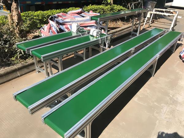 Low Noise ESD Belt Conveyor Line For Quiet Work Environments