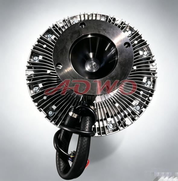 Temperature-controlled Thermal Fan Clutch Assembly with High Wear Resistance and Low Noise Operation for Heavy Vehicles