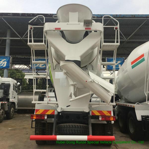 HOMAN 8x4 12 Cubic Concrete Agitator Truck , Concrete Mixing Transportation Truck
