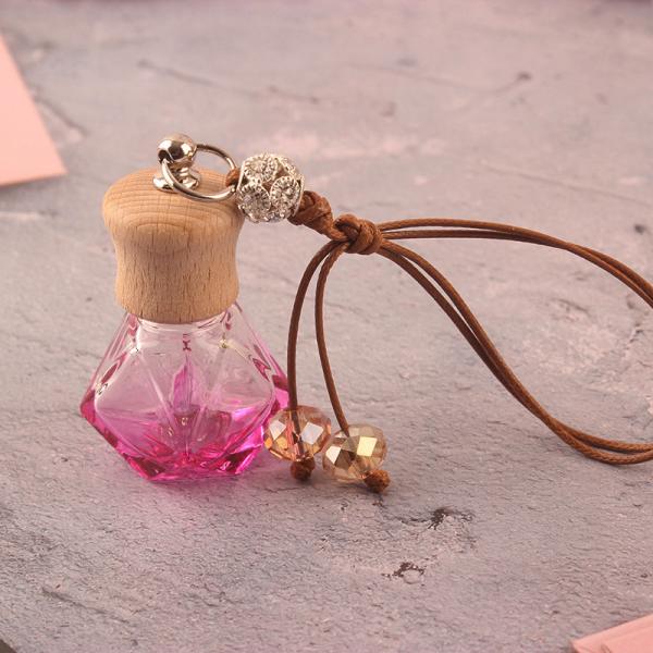 Автомобиля крышки духов талии твердой древесины пятна бутылка эфирного масла крышки древесины флакона духов высокосортного высокого привесная