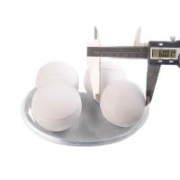 Bolas cerâmicas dos grânulos da alumina de Al2o3 1.0mm que moem/branco de lustro