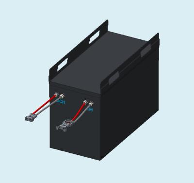 15360Wh Lifepo4 Rechargeable Forklift Battery Pack 51.2V 300AH EV Traction Battery