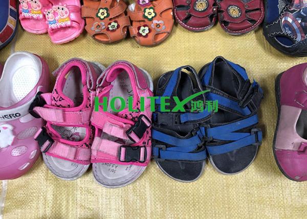 Soft Second Hand Kids Shoes , Fashionable Used Leather Shoes For Childrens