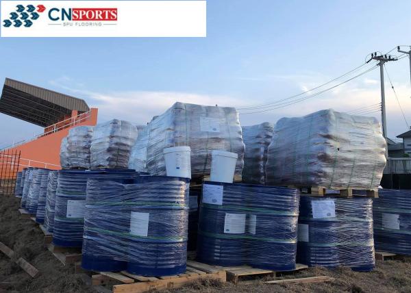 Wet Pour Crumb Rubber Polyurethane Binder Transparent EPDM Binder
