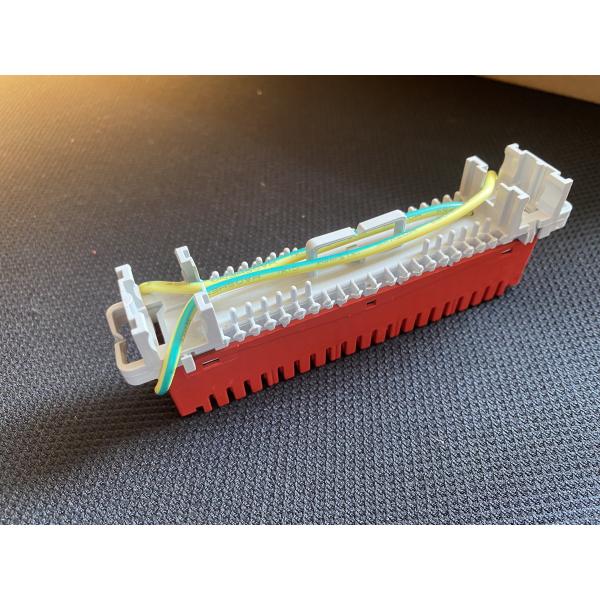 OEM ODM Krone Compatible Grounding Module 10 Pair Disconnection Module  IDC Telecom MDF Distribution