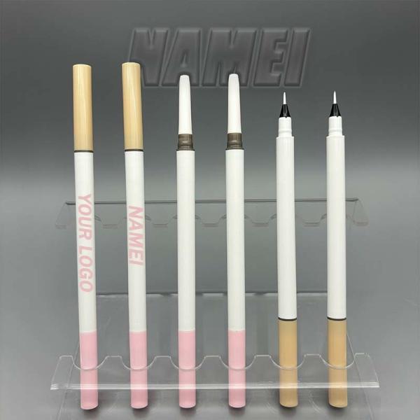 Customized Eyeliner Pencil Packaging Printed Custom Felt Tip Eyeliner Tube