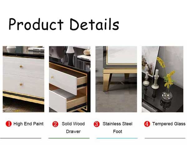 A mobília da sala de visitas da venda da fábrica ajusta mesas de centro do centro do metal