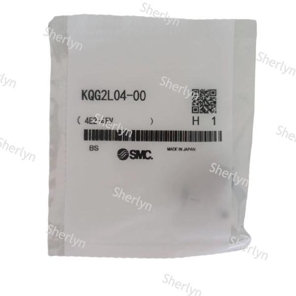 Connecteur rapide SMC Pneumatique en acier inoxydable / coude Type KQG2L06-01S Connecteur en angle droit en forme de L