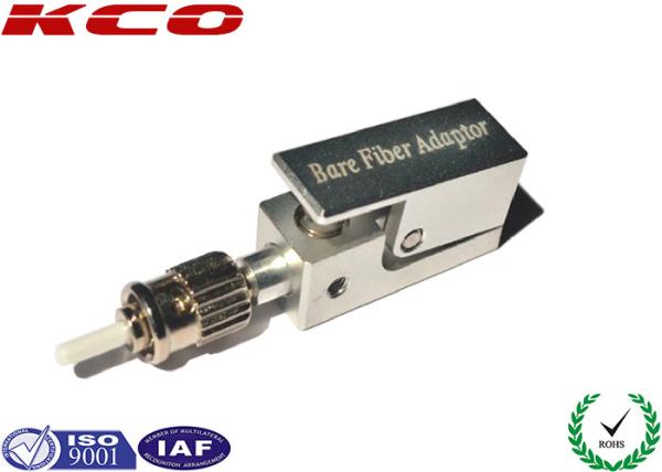 Optical ST Fiber Adapter Bare Fiber Adaptor Testing Insert Loss Fiber Pigtails
