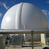 Balon à biogas à double membrane à installation rapide pour le projet de biogaz anti-UV