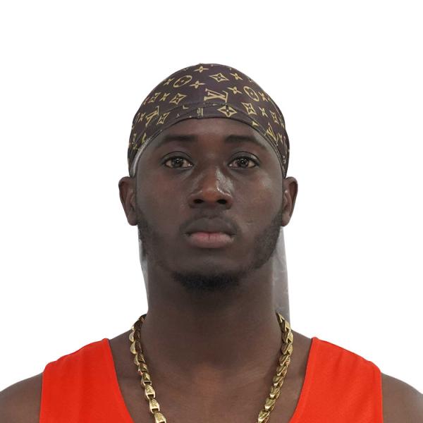 LV Waves Silky Designer Durag For Female