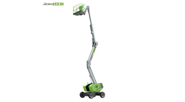 Horizontal Outreach 7.5m Articulating Boom Lift Platform Capacity Unrestricted 230kgs