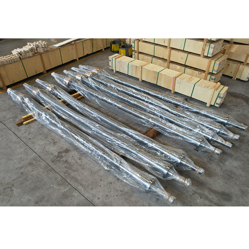 Heavy Load Trapezoidal Lead Screw, Black Oxide Surface Treatment Anti-Stick-Slip Linear Transmission Screw for Automated Conveying Equipment Customizable