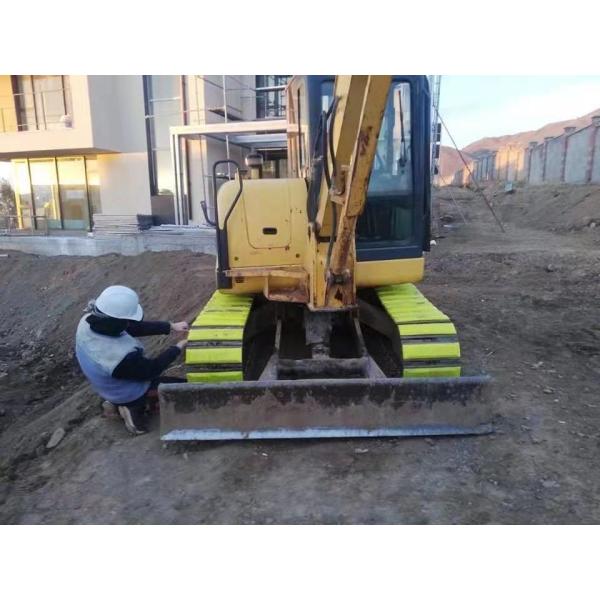 Mini Excavadora de rastro de goma de 300 mm 400 mm 450 mm 500 mm