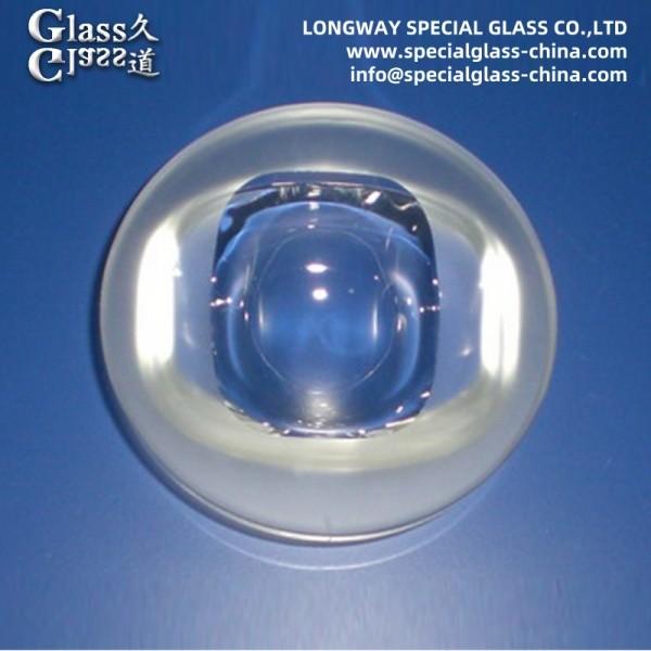 Street Light Cob Led Glass Lens From Borosilicate Glass 3.3 OEM Available