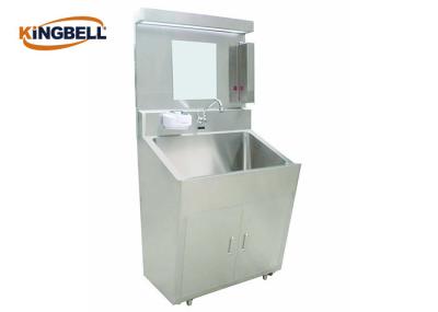 Infrared Sensing Medical Grade Stainless Steel Sinks , Luxury Stainless Steel Back Panel