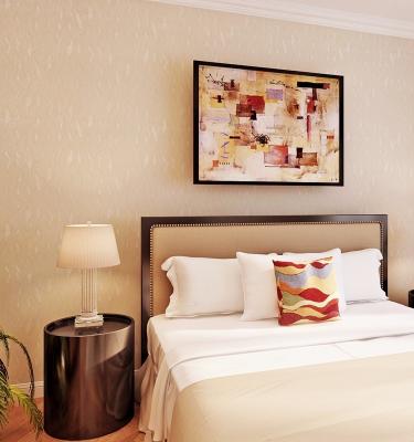 Solid Color Washable Modern Removable Wallpaper Economical PVC Wallpaper