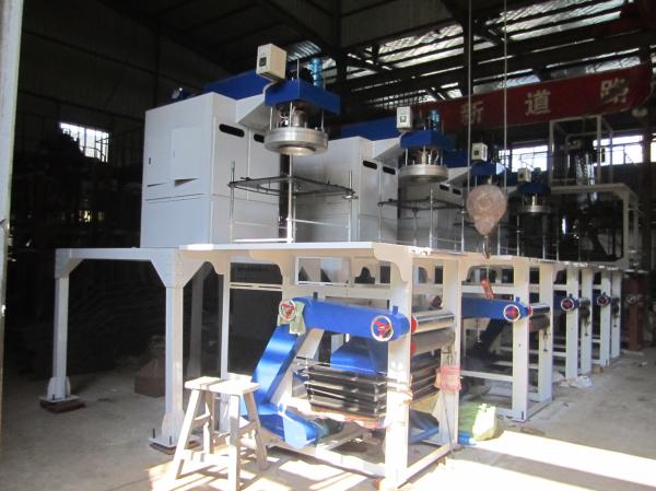 Automatic PP Film Blowing Machine With Doble Winder blow molding equipment