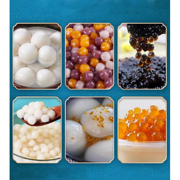 Stainless Steel Automatic Tapioca Pearl Maker Silver Multi Functional In Milk Tea Shop