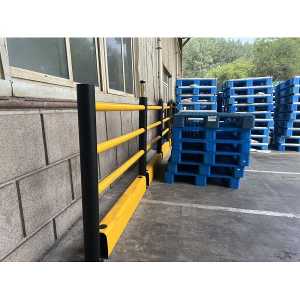 Ground Protection Barrier Flexible Safety Barrier Polymer Plastic Flexible Guardrail