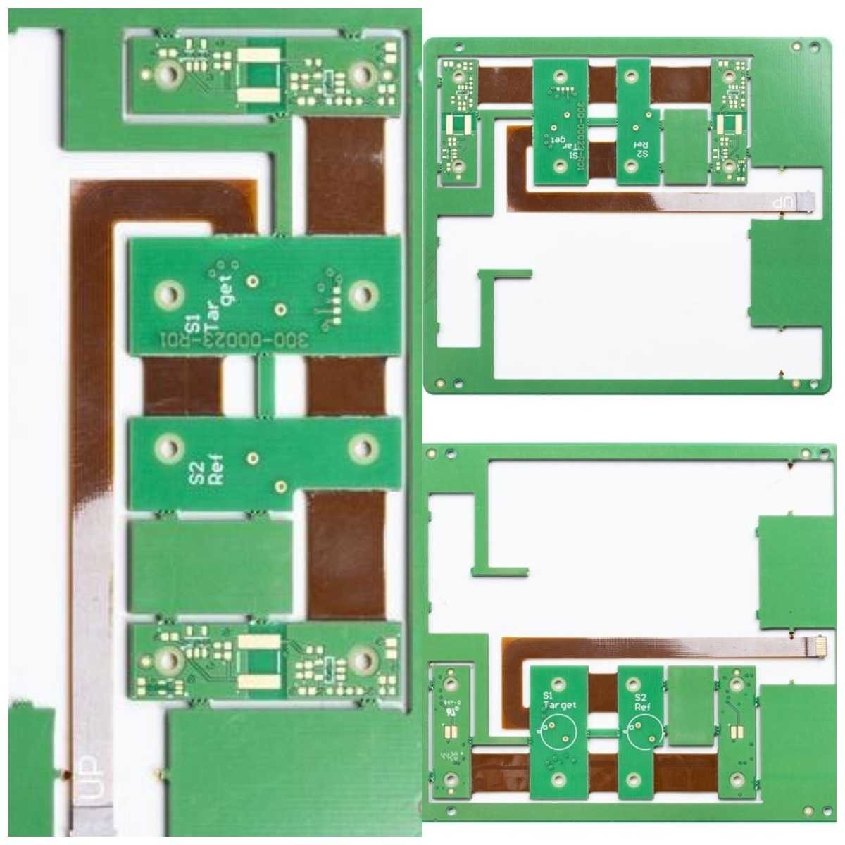 4 маска припоя зеленого цвета золота 4mil погружения доски PCB гибкого трубопровода слоя HDI твердая